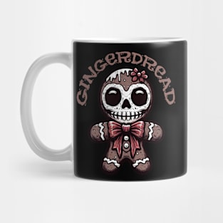 Creepy Christmas Gingerbread Man Mug